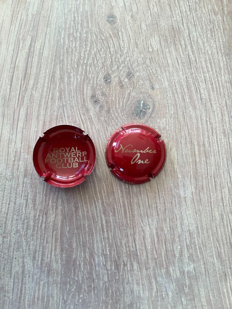 champagne capsule Antwerp, Ophalen of Verzenden
