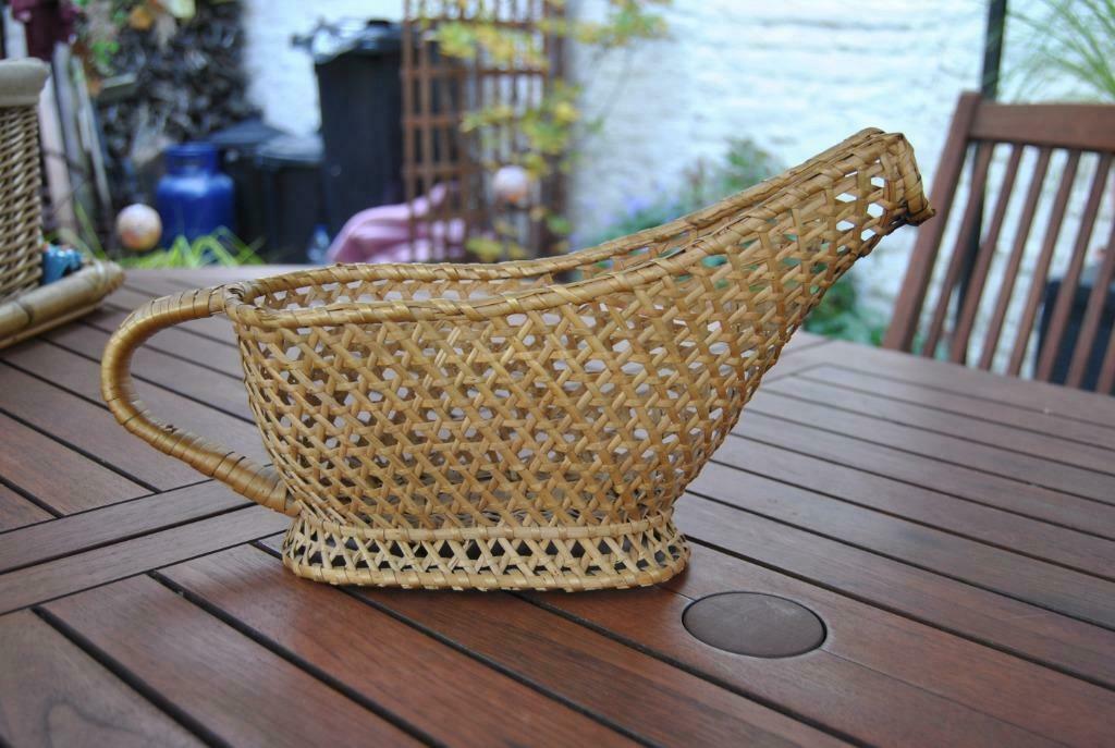 Rotan flessenhouder, Antiek en Kunst, Ophalen of Verzenden