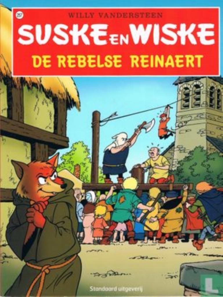 de rebelse reinaert, Eén stripboek, Ophalen of Verzenden, Nieuw, Willy Vandersteen