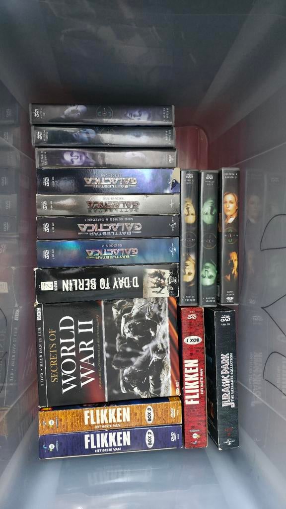 DVD Collectie (218 stuks), Cd's en Dvd's, Alle leeftijden, Ophalen, Zo goed als nieuw, Boxset