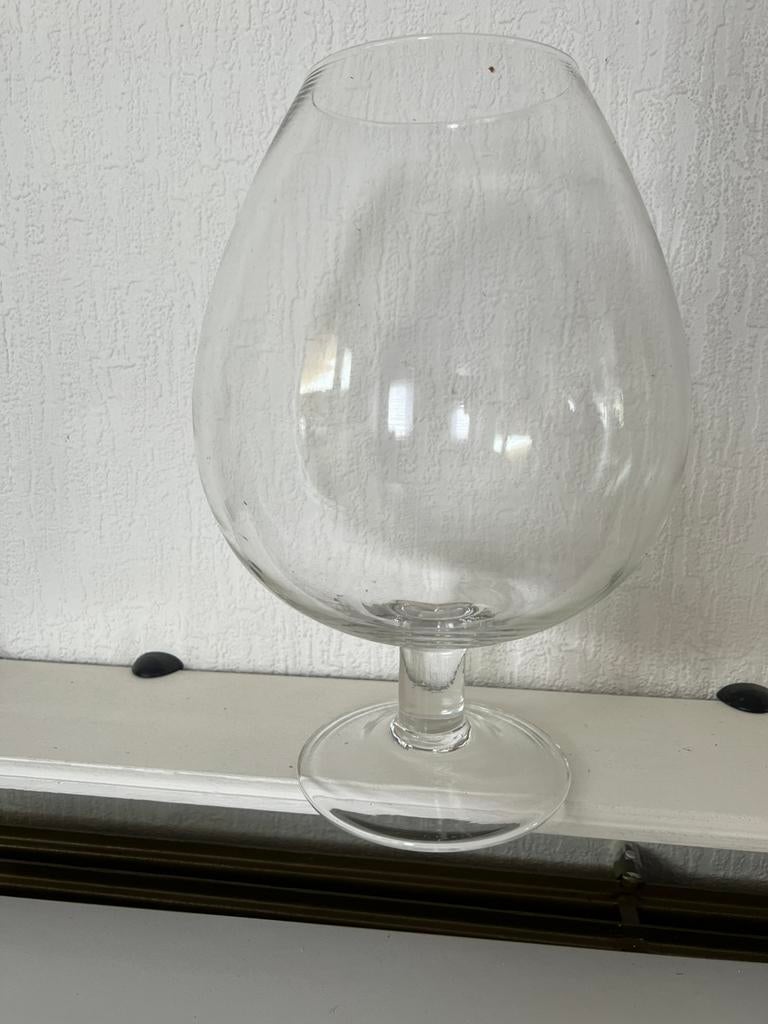 Grote glazen stolp, Huis en Inrichting, Woonaccessoires | Stolpen, Ophalen, Zo goed als nieuw