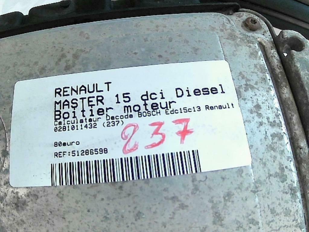 Boitier moteur Renault Master 2.2DCi 0281011432 (237), Enlèvement ou Envoi, Utilisé, Renault