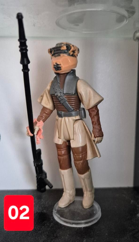 Star Wars Vintage figuren Kenner + stand, Enlèvement ou Envoi