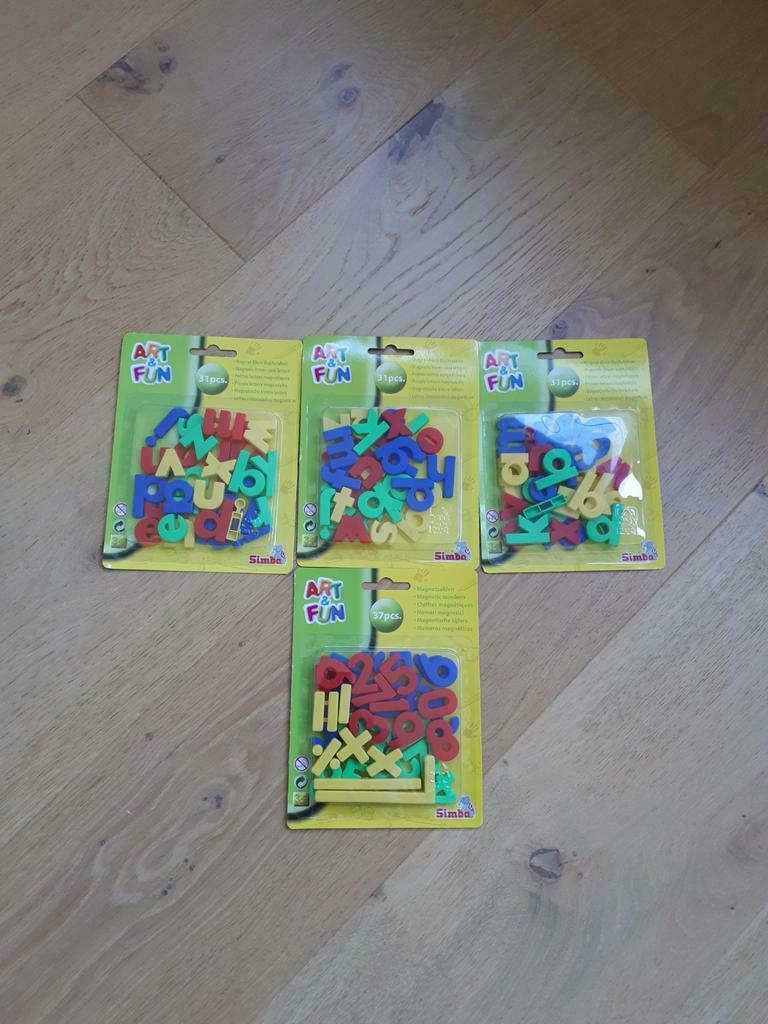 Magnetische letters en cijfers - nieuw, Ophalen of Verzenden, Nieuw