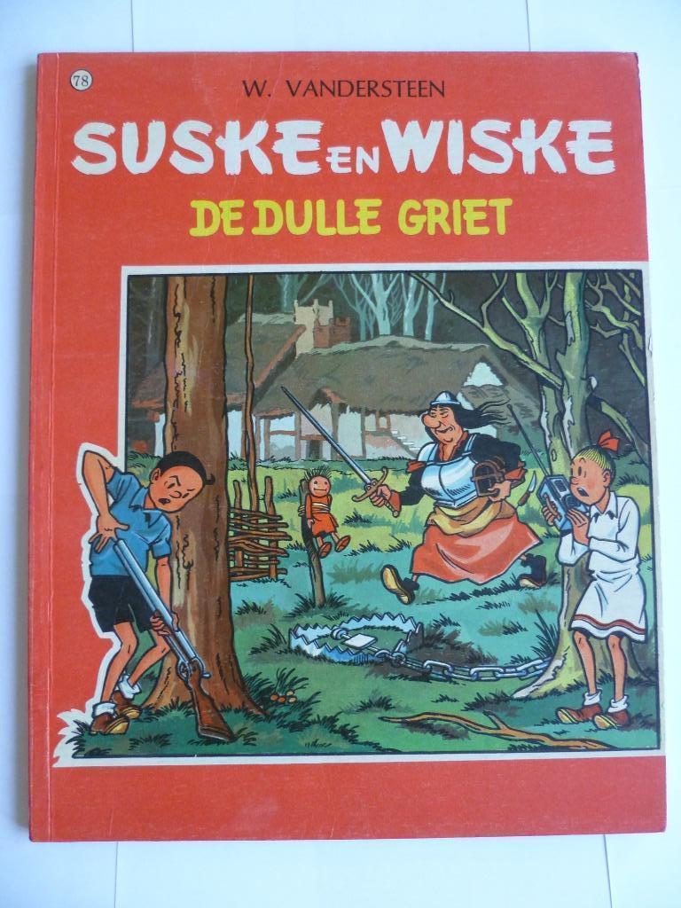 S&W NR:78 MATTE KAFT"DE DULLE GRIET"1E DRUK UIT 1967, Gelezen, Willy Vandersteen, Eén stripboek, Ophalen of Verzenden