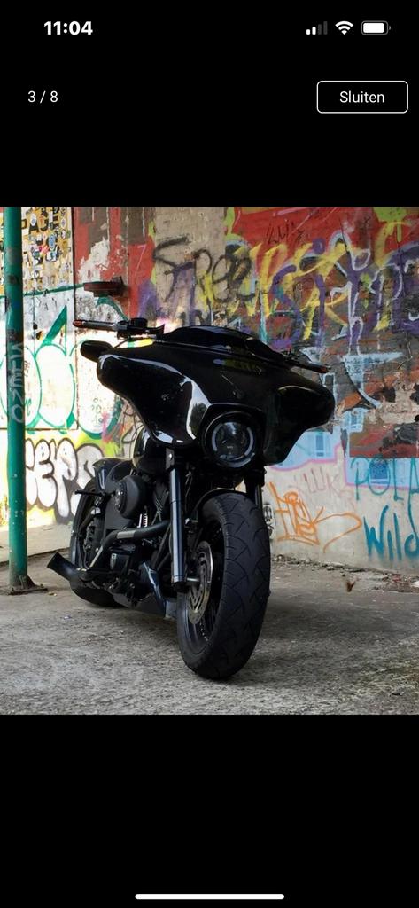 Harley Davidson twin cam uitlaat “nasty bastard”, Motoren, Motoren | Harley-Davidson, Particulier