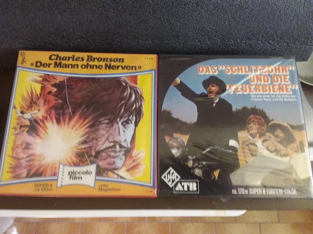 6x super 8 films 120m met geluid, Enlèvement ou Envoi, Film 8 mm