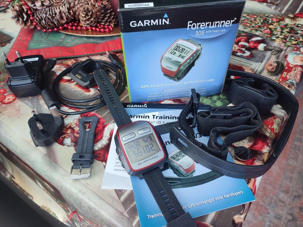 Garmin Forerunner 305 gps horloge voor hardlopers, Enlèvement ou Envoi, Avancer d'un pas, Comme neuf