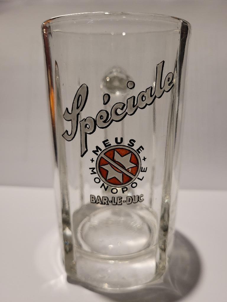 Oude geëmailleerde bierpul Meuse Monopoly Bar Le Duc, Ophalen of Verzenden, Gebruikt, Pul(len), Overige merken