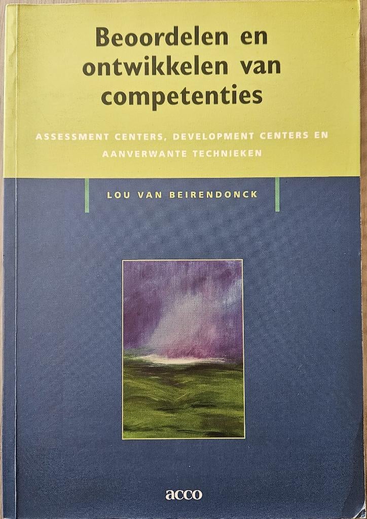 Beoordelen en ontwikkelen van competenties, Boeken, Gelezen, Personeel en Organisatie, Lou Van Beirendonck,, Ophalen of Verzenden