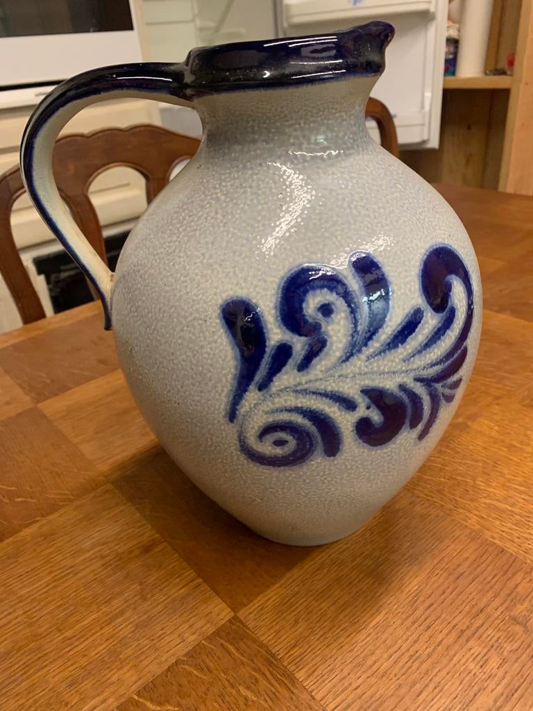 Mooie vintage aarden kruik 5 liter WEST GERMANY, Ophalen of Verzenden
