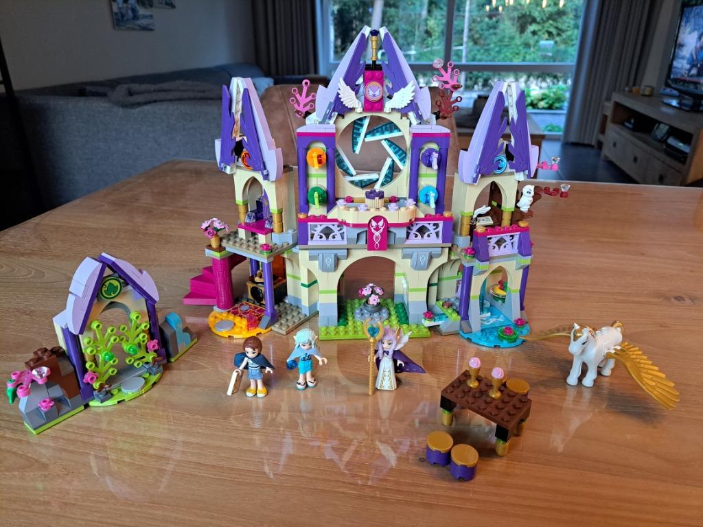 LEGO Elves Skyra's mysterieuze luchtkasteel 41078, Ophalen, Gebruikt, Complete set, Lego