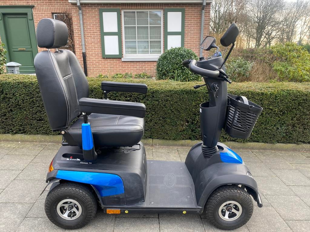 voiturette électrique  Invacare Comet Pro - Scootmobiel PMR, Enlèvement ou Envoi, Pliant, Comme neuf, Fauteuil roulant électrique