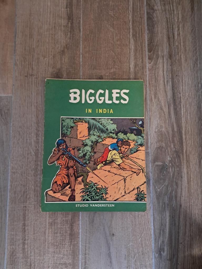 BIGGLES  "IN INDIA ", Enlèvement ou Envoi, Utilisé, Studio  Vandersteen