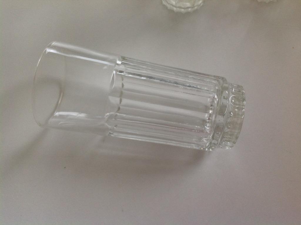 vintage 10Limonade/frisdrank glazen 10 hoekig, Verzamelen, Ophalen, Zo goed als nieuw, Frisdrankglas