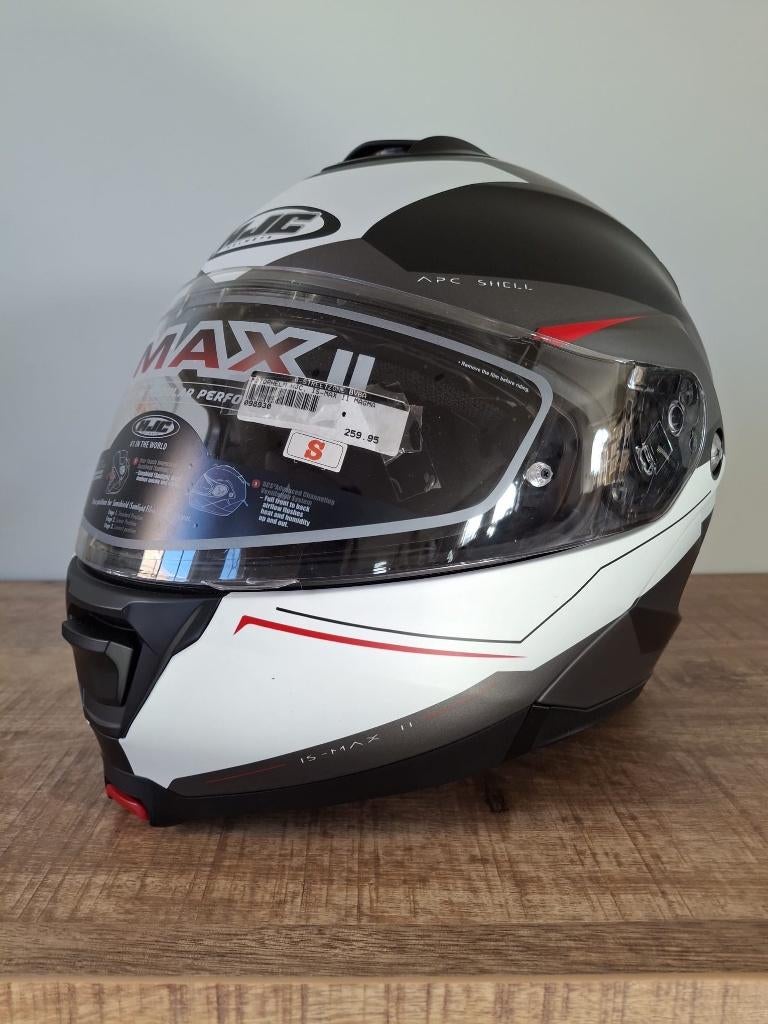 STOCKDEALS! Motorhelm Systeem - HJC IS-MAX II (Maat S), Motoren, Kleding | Motorhelmen, Dames, Heren, Systeemhelm, S, HJC, Nieuw met kaartje