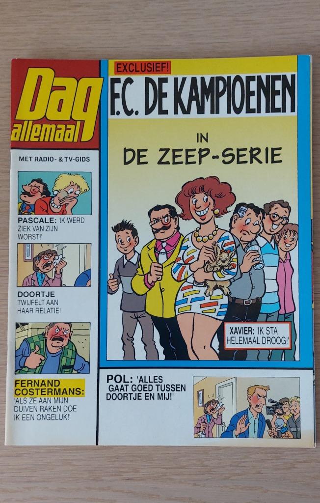 F.C. De Kampioenen in de zeep-serie, Enlèvement ou Envoi, Hec Leemans, Comme neuf, Comics