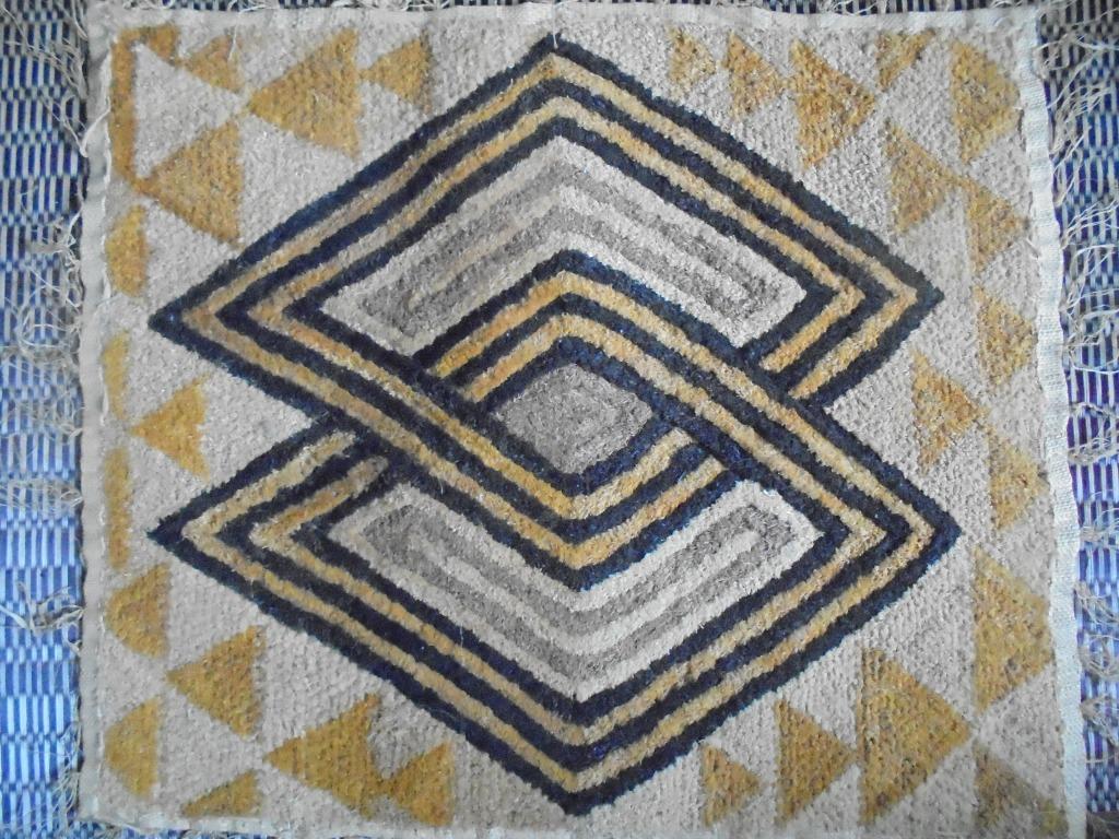 Velours de Kasai  2  Weefkunst Congo, Antiek en Kunst, Verzenden