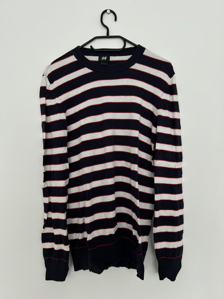 Pull H&M, Vêtements | Hommes, Pulls & Vestes, Comme neuf, Taille 46 (S) ou plus petite, Blanc, Enlèvement ou Envoi