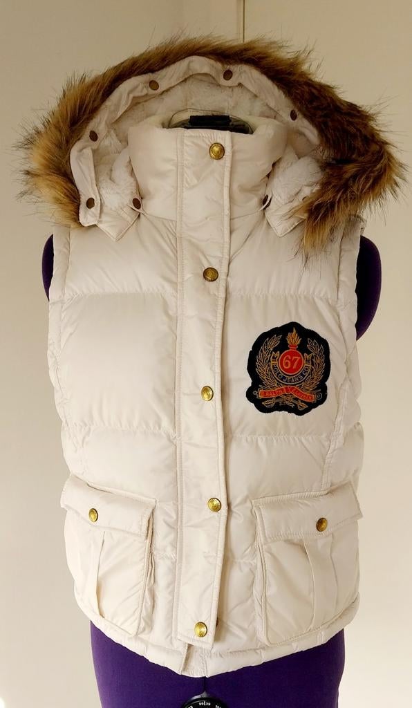 Modieuze bodywarmer van Ralph Lauren: Nieuw, Kleding | Dames, Bodywarmers, Nieuw, Maat 38/40 (M), Wit, Ophalen of Verzenden