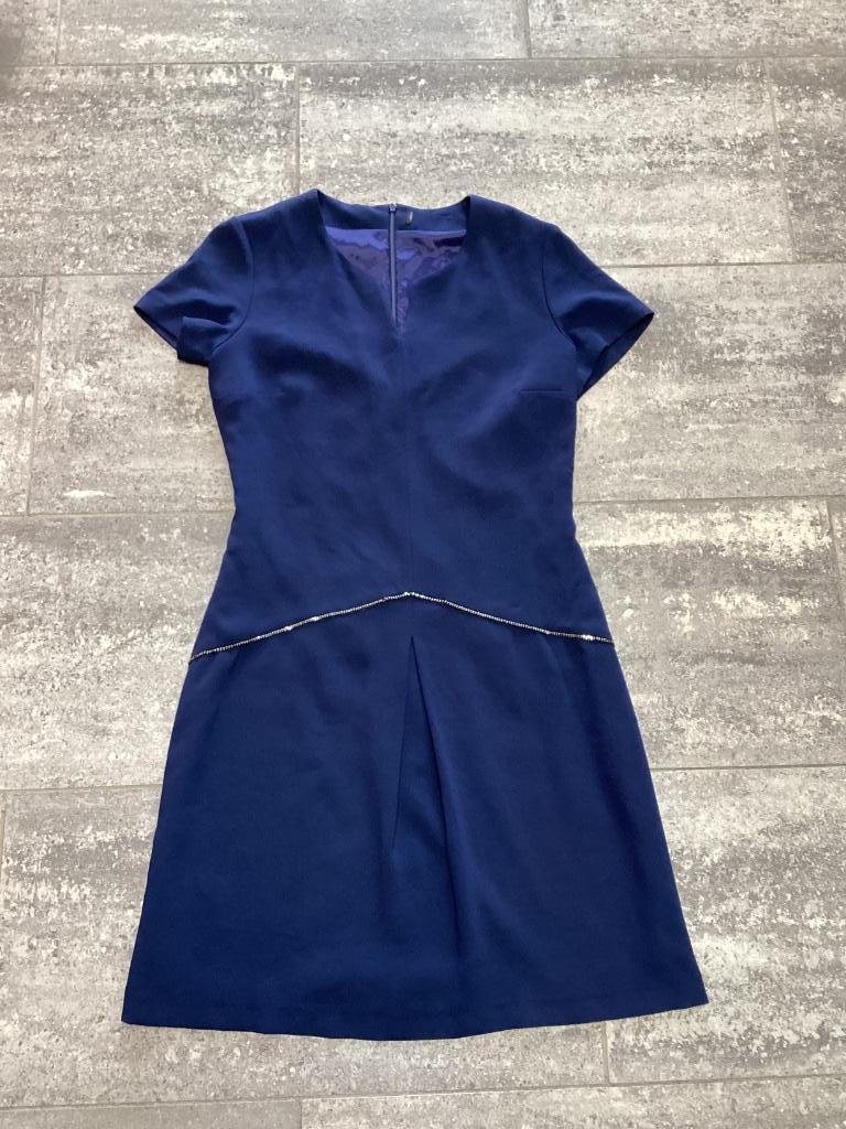 Jurk Giovane 38/40, Kleding | Dames, Jurken, Maat 38/40 (M), Blauw, Ophalen of Verzenden, Zo goed als nieuw