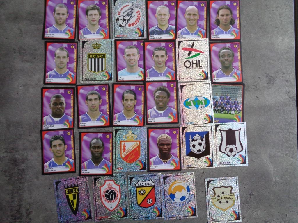 PANINI VOETBAL STICKERS FOOTBALL 2008 29X, Verzenden