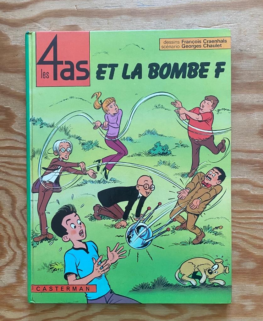 Les 4 AS    Cranhaels  EO TTBE, Boeken, Stripverhalen, Ophalen of Verzenden
