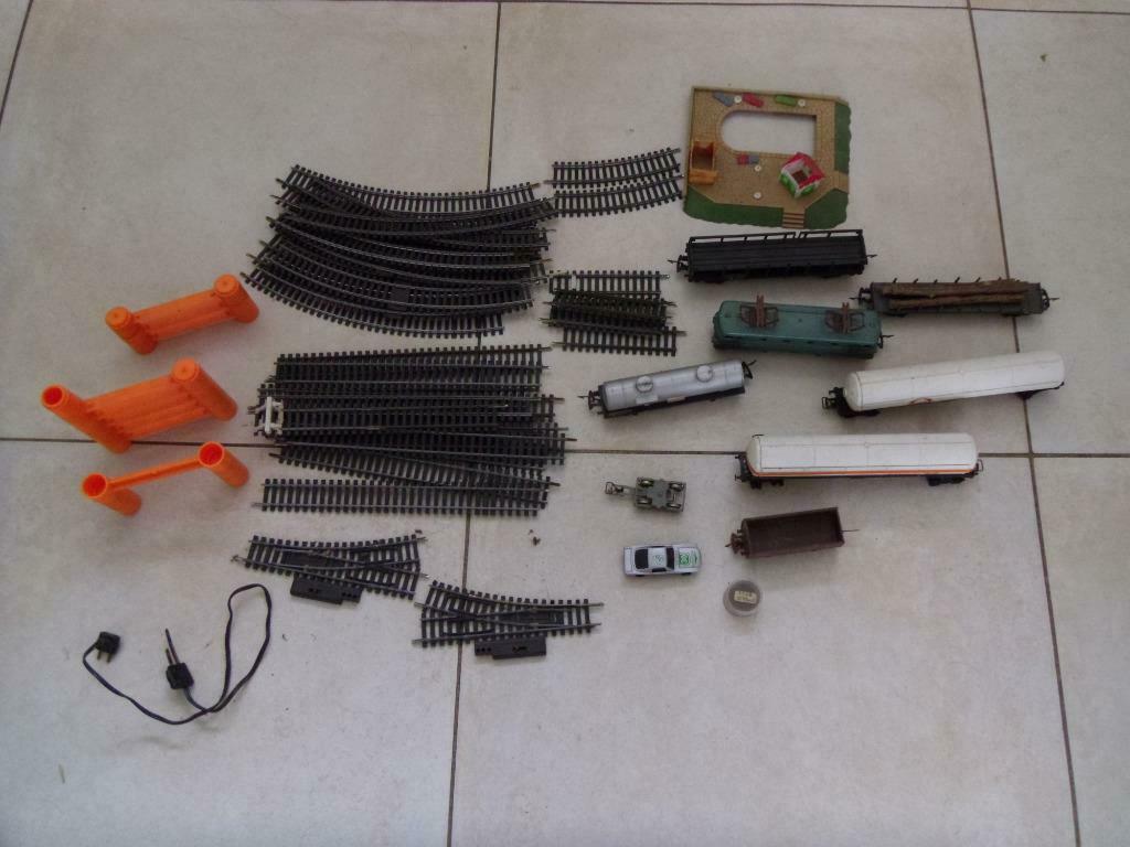 Locomotive train rail et accessoires pour circuit, Enlèvement ou Envoi