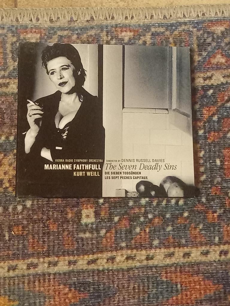 Cd van oa Marianne Faithfull, Kurt Weill, RSO Wien,..., Ophalen of Verzenden, Zo goed als nieuw