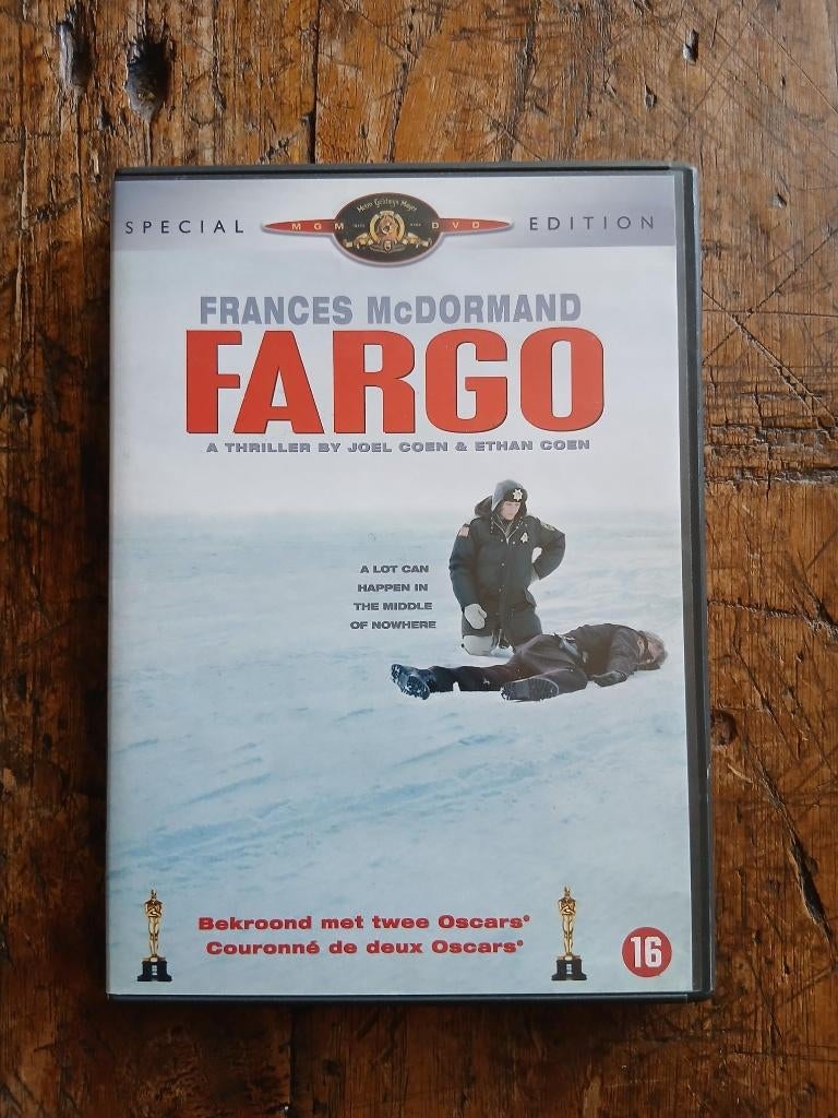Fargo - Joel & Ethan Coen, Cd's en Dvd's, Ophalen of Verzenden