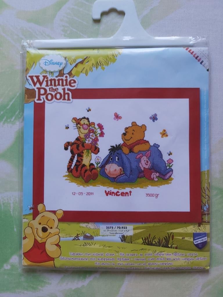 Vervaco - Disney Winnie the Pooh, Ophalen of Verzenden, Nieuw, Patroon
