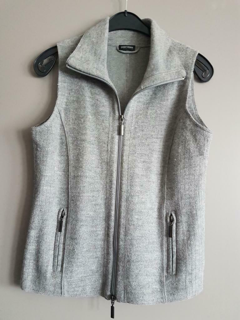 Bodywarmer van Gerry Weber maat 36, Enlèvement ou Envoi, Comme neuf, Taille 36 (S), Gris