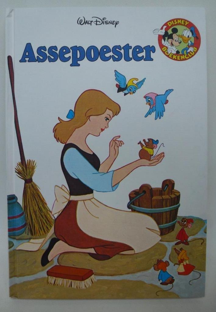 Assepoester Walt Disney Disney boekenclub 1993, Verzamelen, Ophalen of Verzenden, Assepoester of Belle, Gebruikt, Overige typen