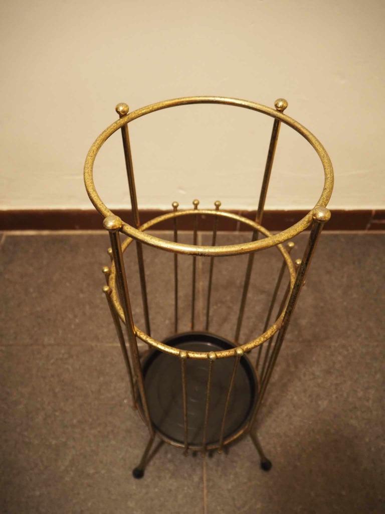 Vintage paraplubak in messing, 1960s, Enlèvement, Comme neuf, Métal