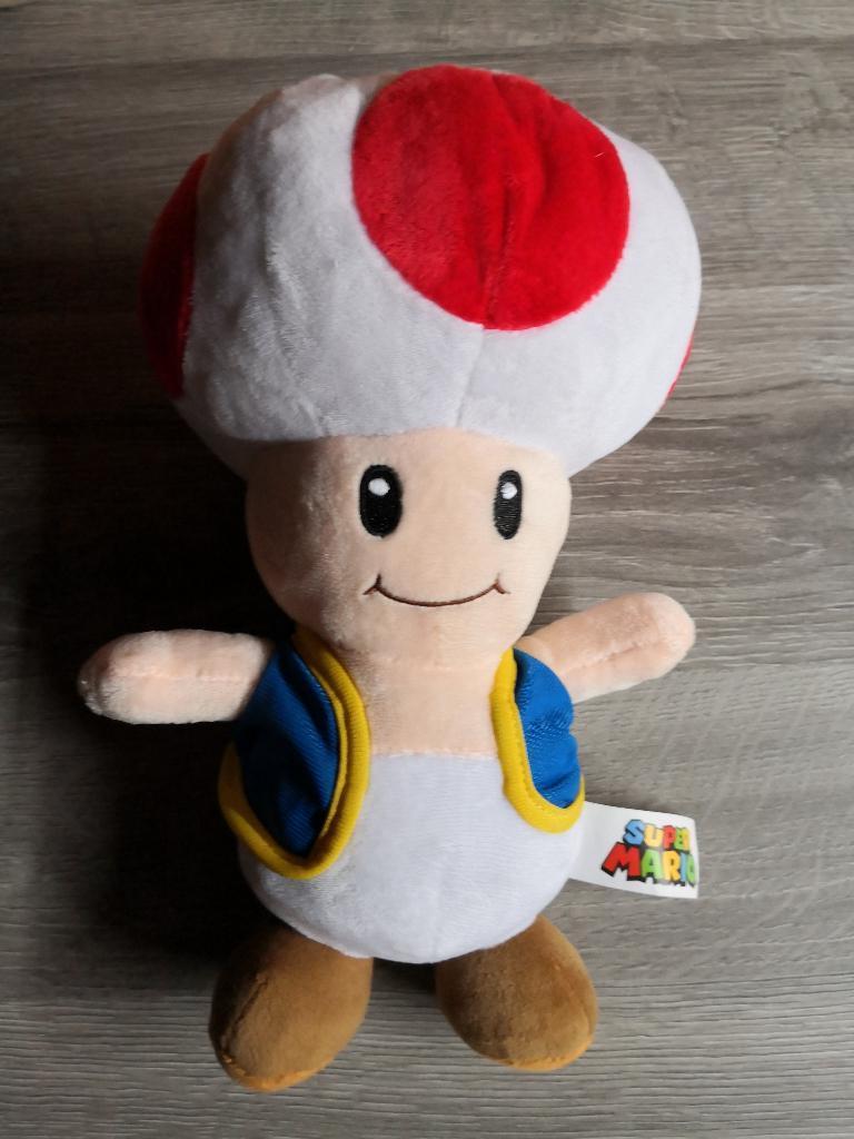 Toad - Super Mario Bros knuffel, Kinderen en Baby's, Speelgoed | Knuffels en Pluche, Super Mario, Ophalen