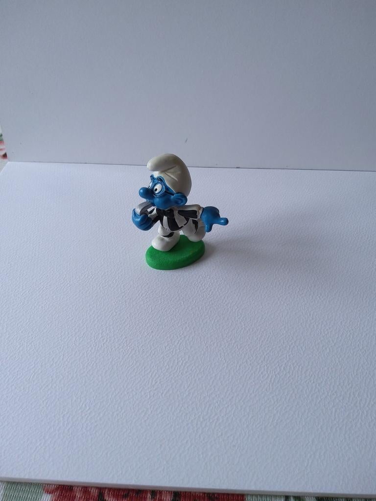 Schtroumpf Arbitre, Enlèvement ou Envoi, Utilisé, Poupée, Figurine ou Peluche