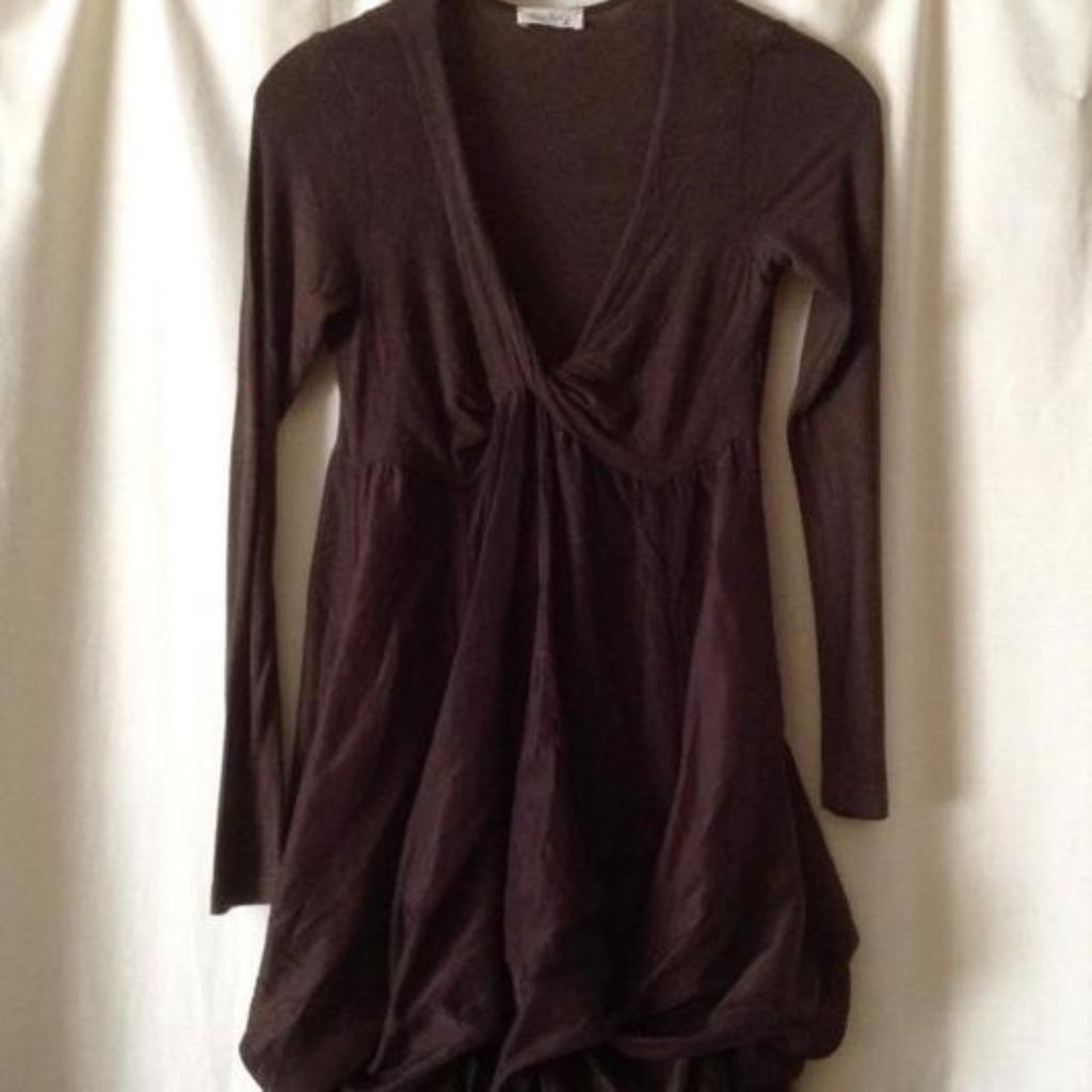Robe brune t.M, Taille 38/40 (M), Enlèvement ou Envoi, Comme neuf, Brun