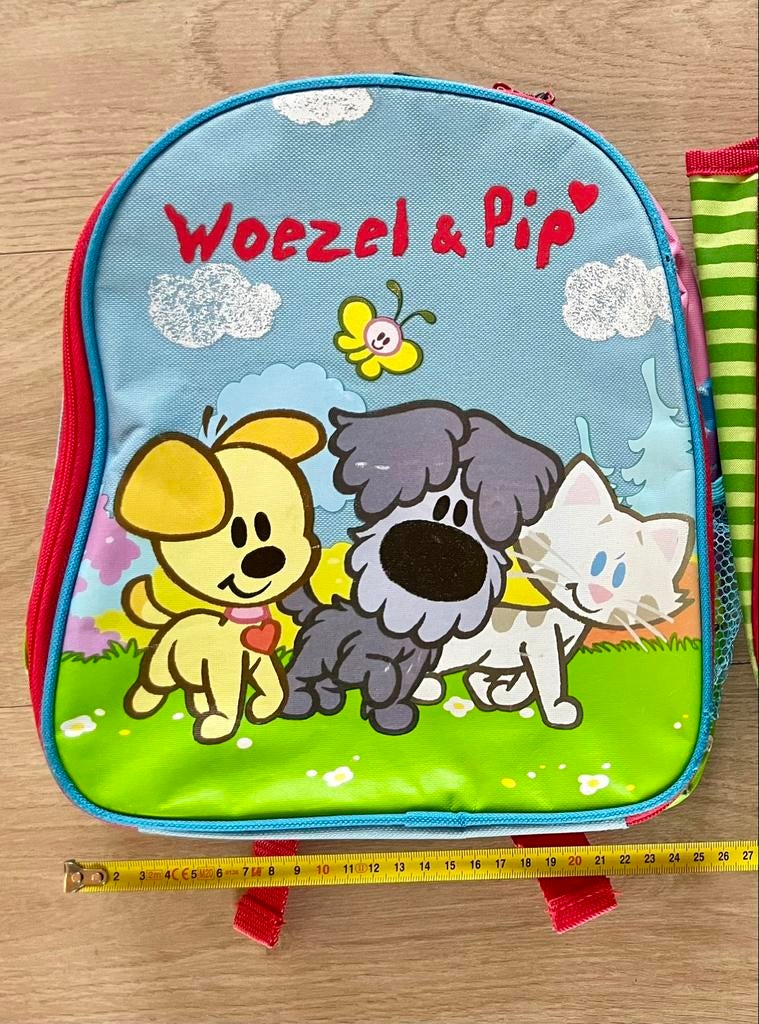 Peuter en kleuter boekentas / rugzak Woezel & Pip, Kinderen en Baby's, Ophalen of Verzenden, Gebruikt