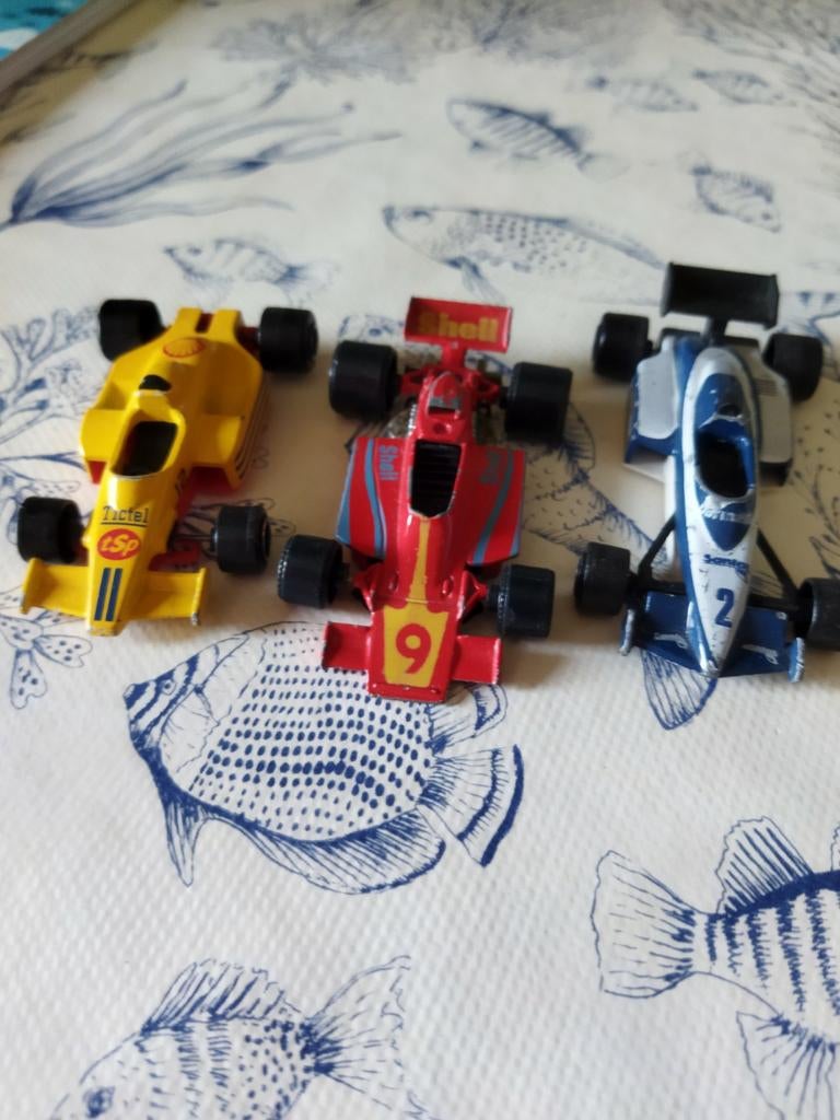3 raceauto's, Kinderen en Baby's, Speelgoed |Speelgoedvoertuigen, Ophalen of Verzenden, Gebruikt