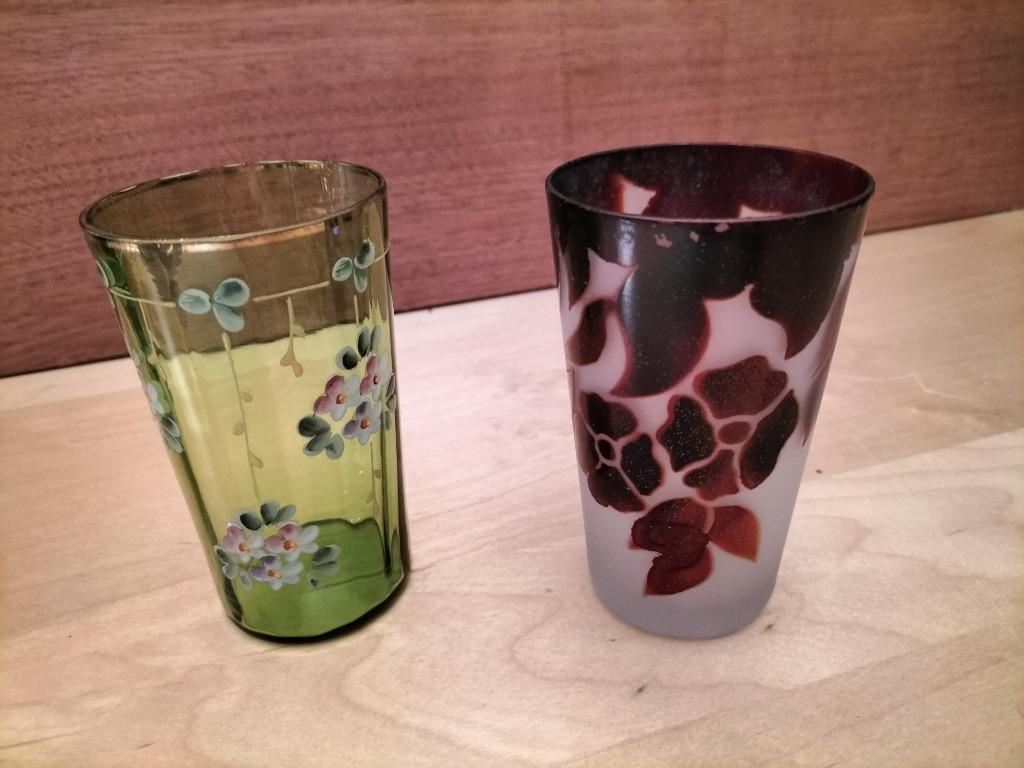 2 antieke glazen, Antiek en Kunst, Ophalen