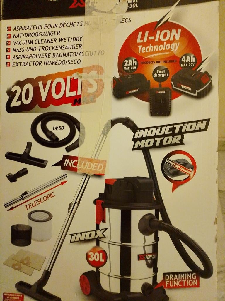 Aspirateur sans fils x-performer, Enlèvement, Neuf
