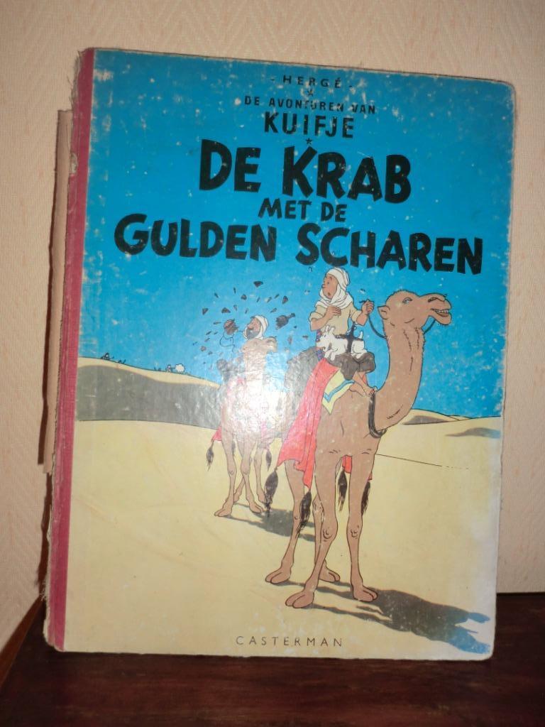 De Krab met de Gulden Scharen, Boeken, Ophalen of Verzenden, Gelezen