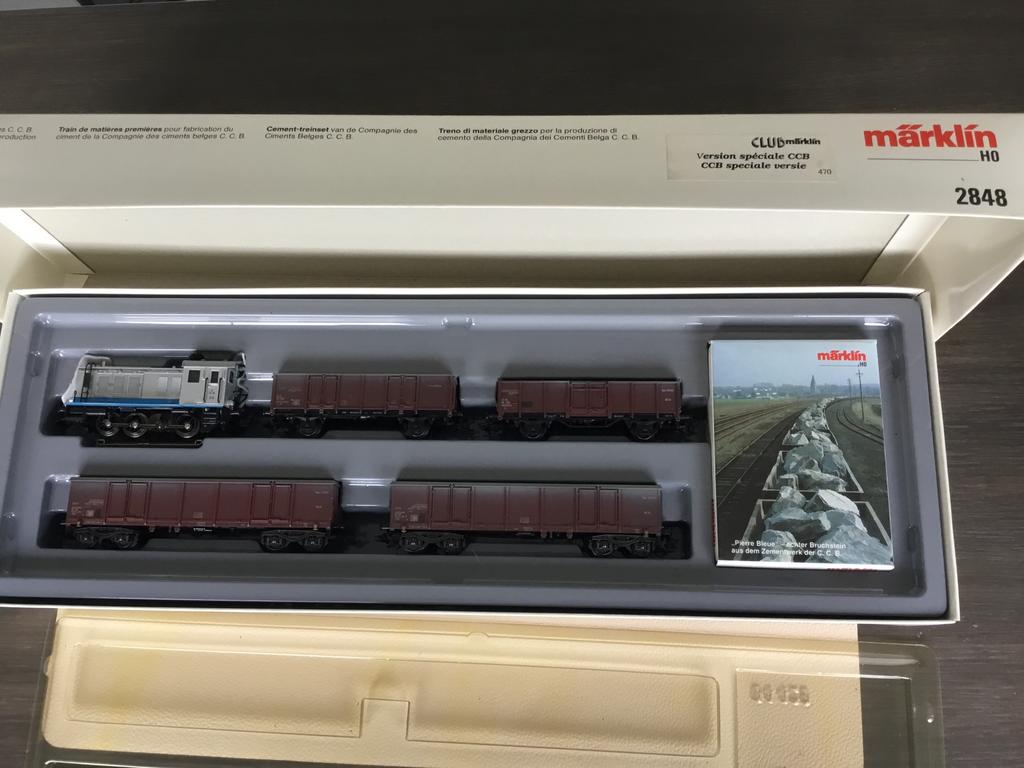 Marklin 2848 club versie nmbs, Hobby & Loisirs créatifs, Enlèvement ou Envoi, Courant alternatif, Comme neuf, Set de Trains