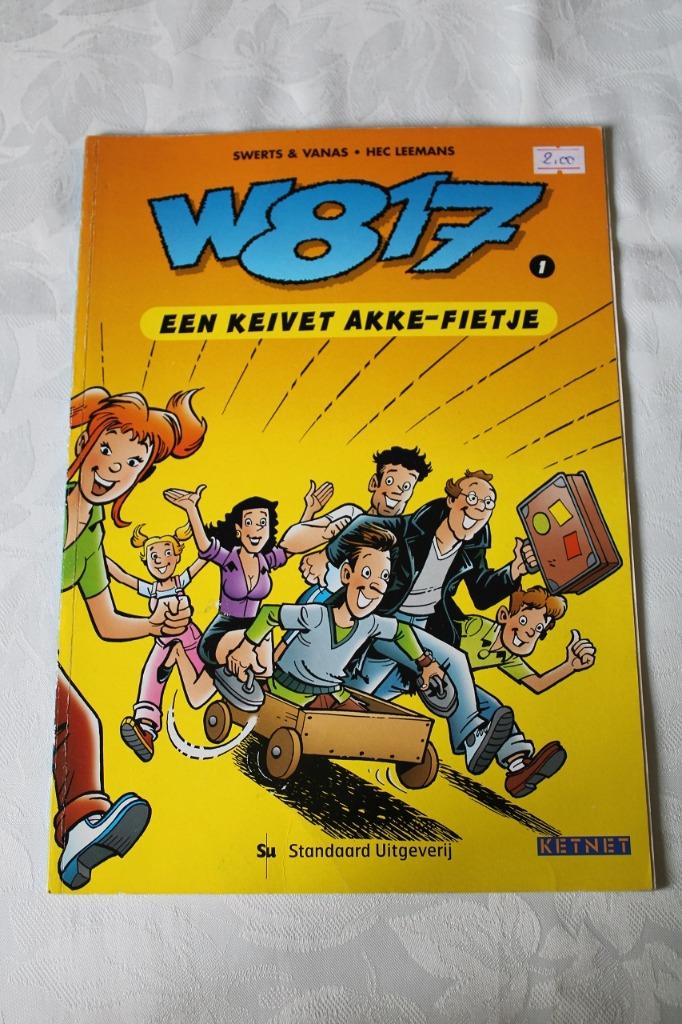 Hec Leemans/Swerts & Vanas - W817 - een keivet akke-fietje, Gelezen, Eén stripboek, Ophalen of Verzenden, Swerts en Vanas; Hec Leemans