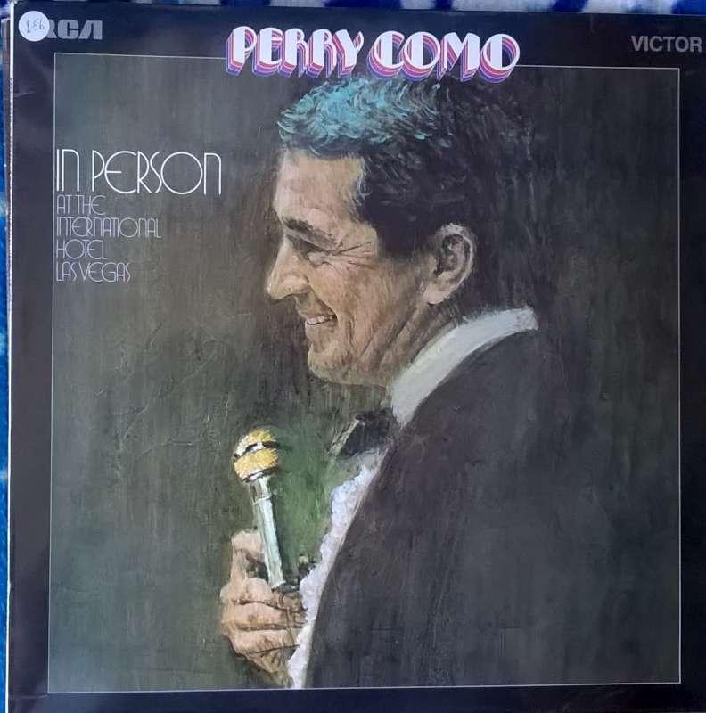 LP Perry Como – In Person At The International Hotel, Ophalen of Verzenden, Zo goed als nieuw, 12 inch