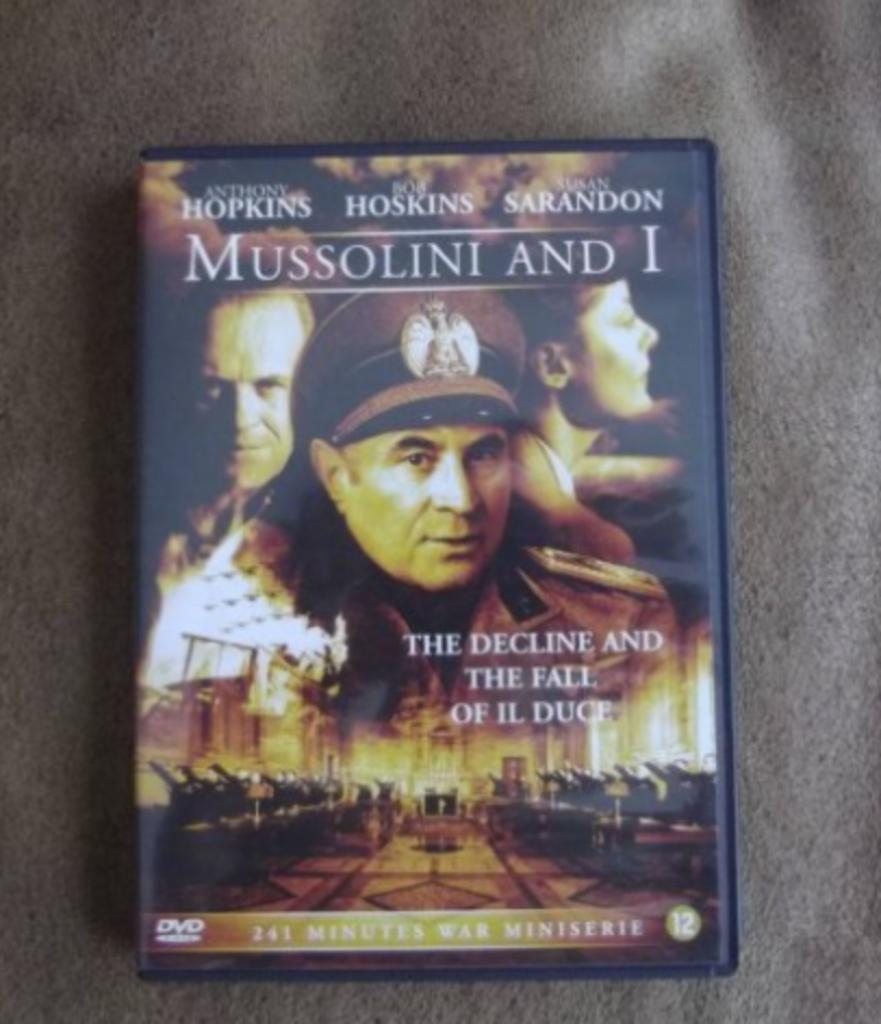 Mussolini and I - 2 DVD's - Oorlogsserie, Vanaf 16 jaar, Ophalen of Verzenden, Zo goed als nieuw, Actiethriller