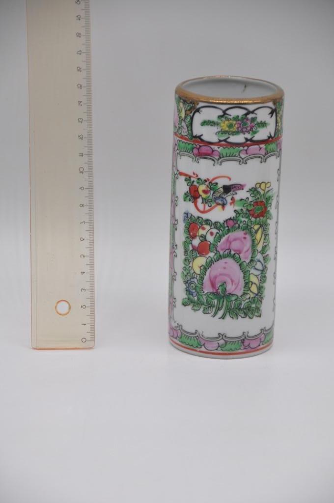 Chinees Vaasje - penseel / pen houder, Antiek en Kunst, Antiek | Keramiek en Aardewerk, Ophalen of Verzenden