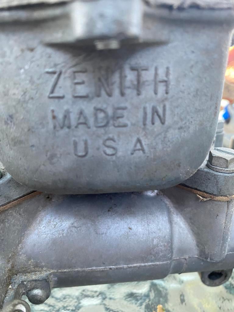 Carburateur Zenith fabriqué aux États-Unis, Enlèvement ou Envoi