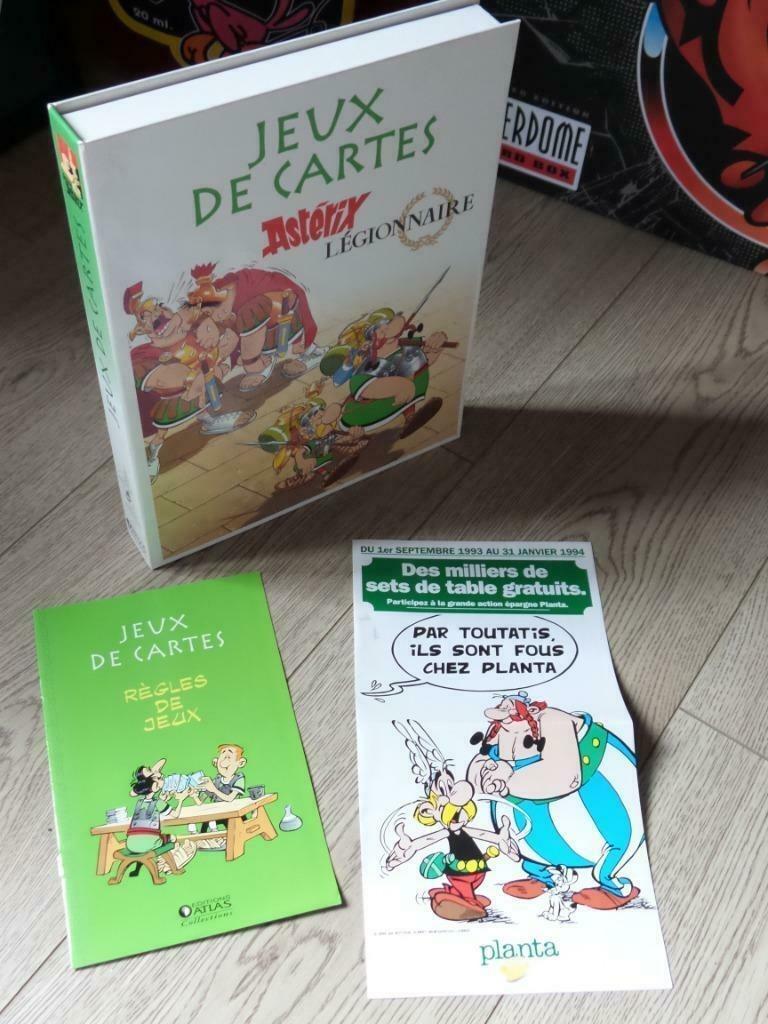 Jeux de cartes Astérix Légionnaire, Enlèvement ou Envoi, Comme neuf, Atlas