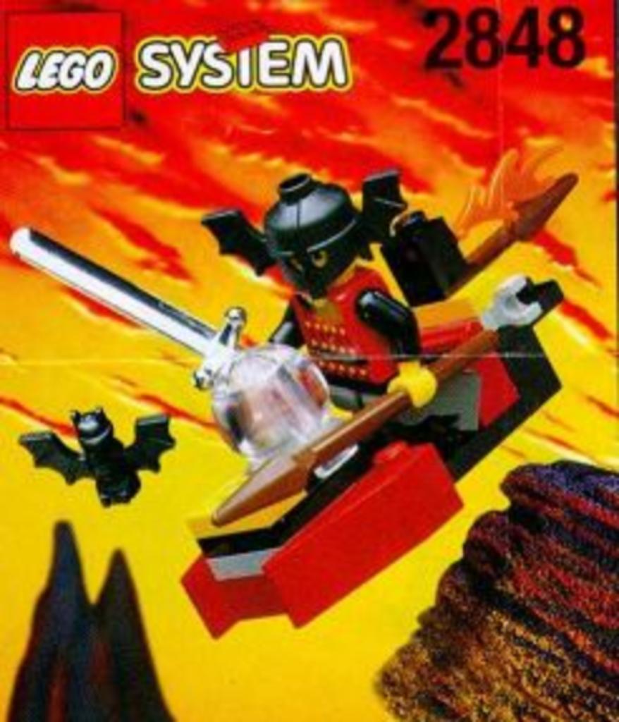 LEGO Castle Fright Knights 2848 Fright Knights Flying Machin, Enfants & Bébés, Jouets | Duplo & Lego, Comme neuf, Lego, Ensemble complet